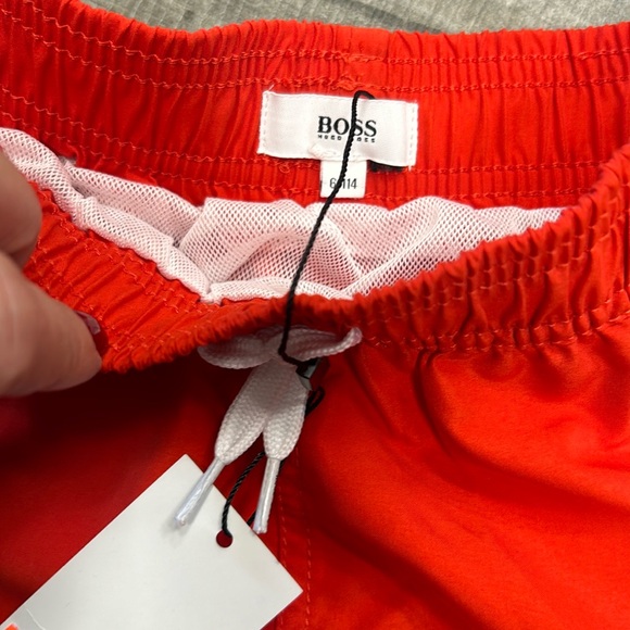 100% Authentic Hugo Boss boys / kids swim trunk shorts - NWT Price is FIRM - Picture 4 of 5